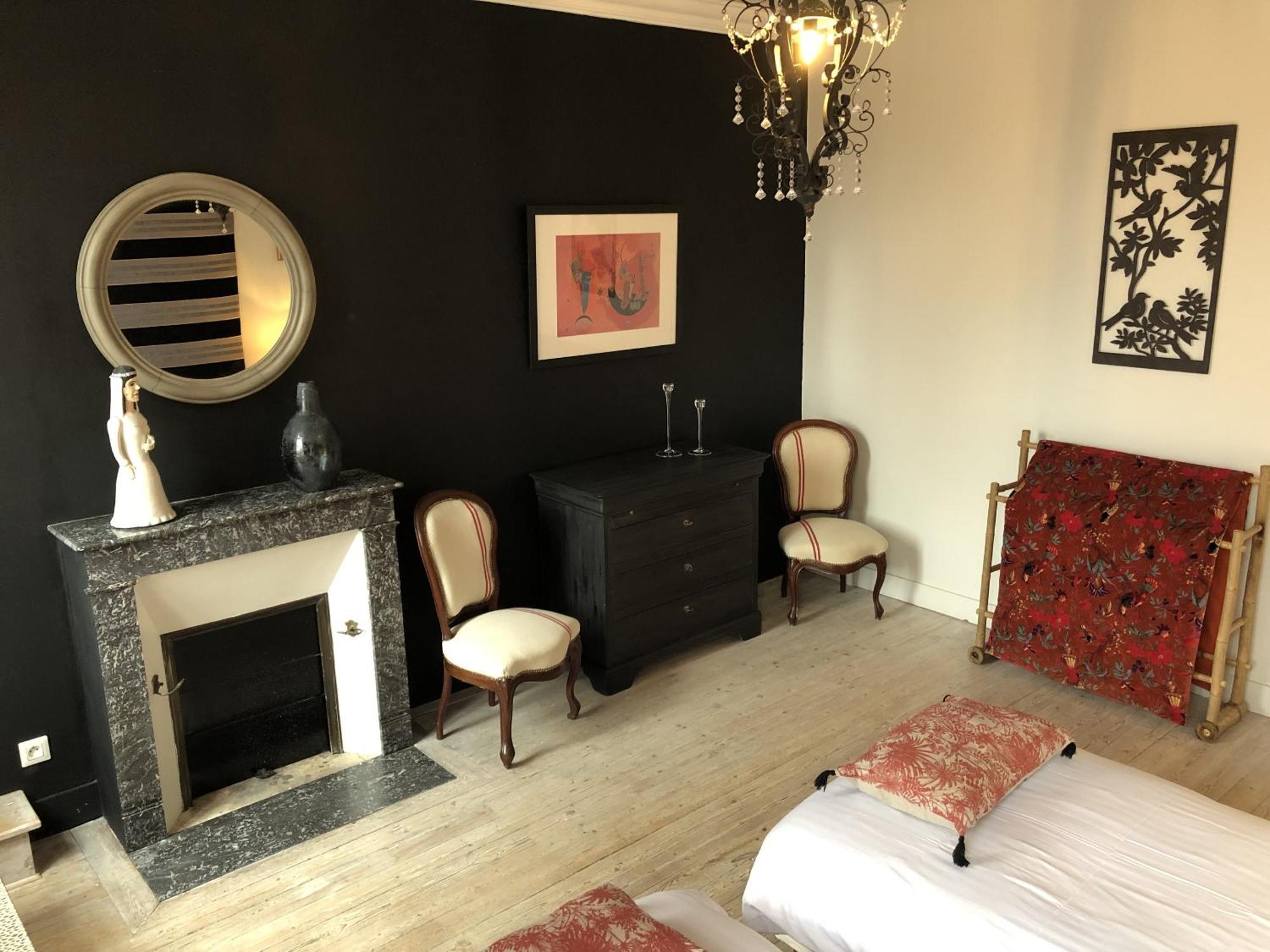 Villa La Penesais Beaumont-en-Véron Zimmer foto