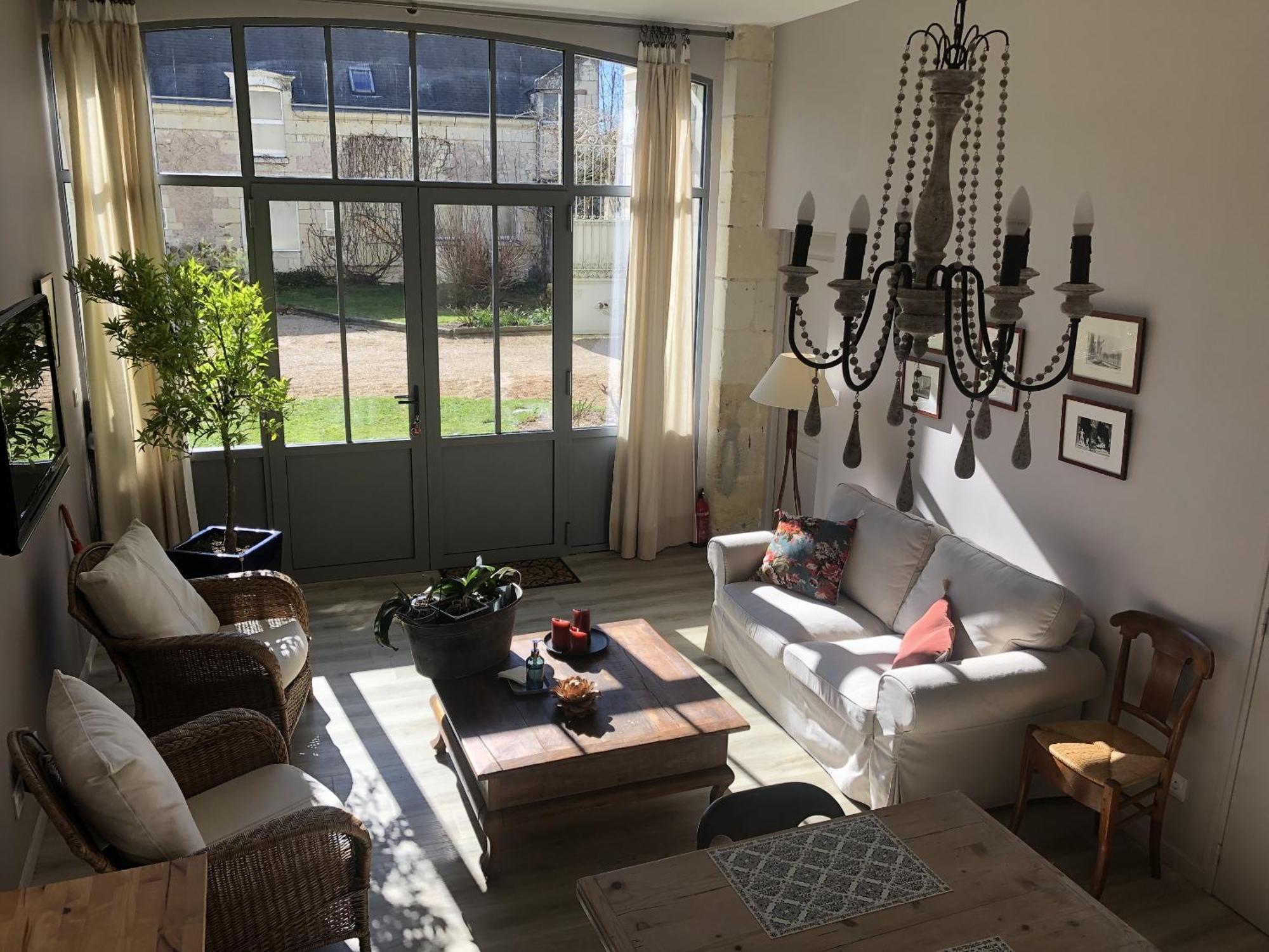 Villa La Penesais Beaumont-en-Véron Zimmer foto